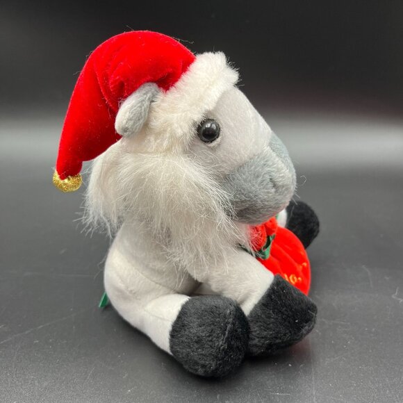 Breyer Kris Plush Holiday Christmas Horse Pony With Santa Hat & Red Bag Stuffed - Picture 2 of 7